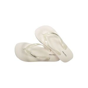 Calvin Klein White Polyurethane Women's Women's Sandal